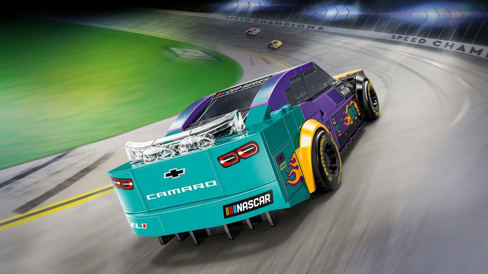 lego 76935 nascar next gen chevrolet camaro ZL1 key art 4