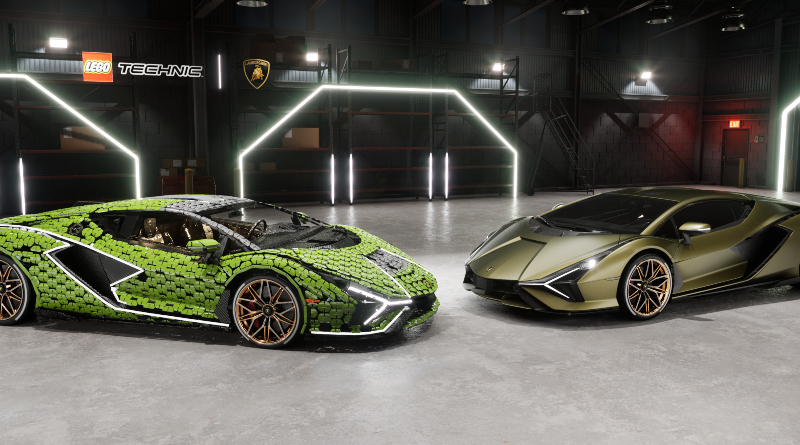 New online experience launched for giant LEGO Lamborghini