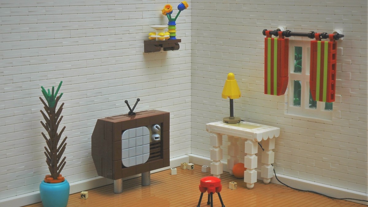 Brick Pic of the Day: Living room