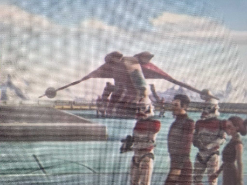 Coruscant Guard Ship in The Clone Wars 3 1024x768