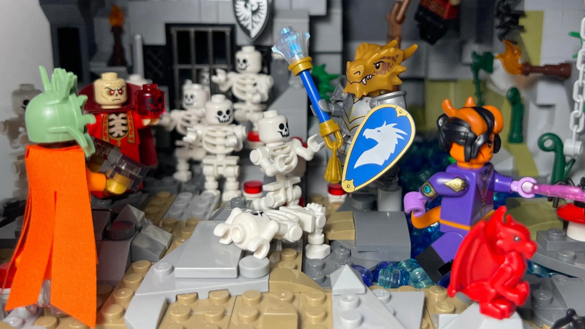 The LEGO D&D CMFs have inspired the community already