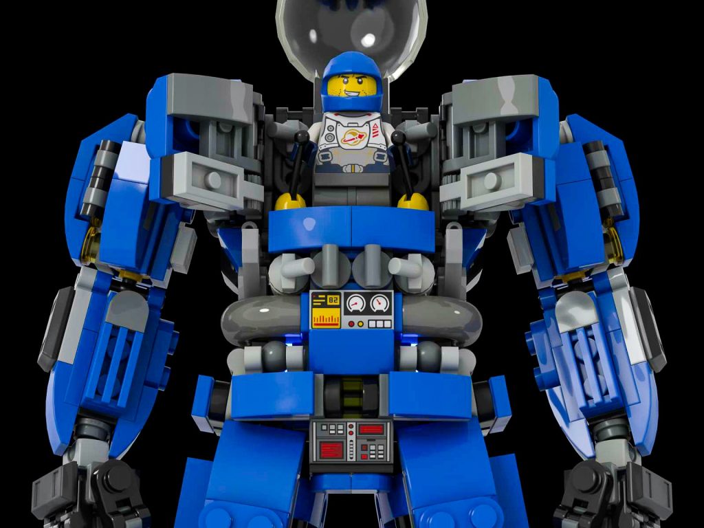 lego Bricklink designer program series 2 SPACE RANGER MECH SUIT 3 1024x768