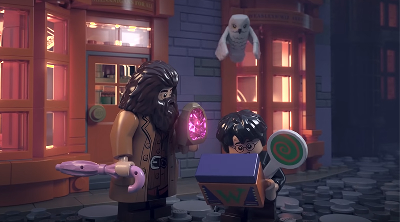 LEGO Harry Potter 75978 Diagon Alley animation