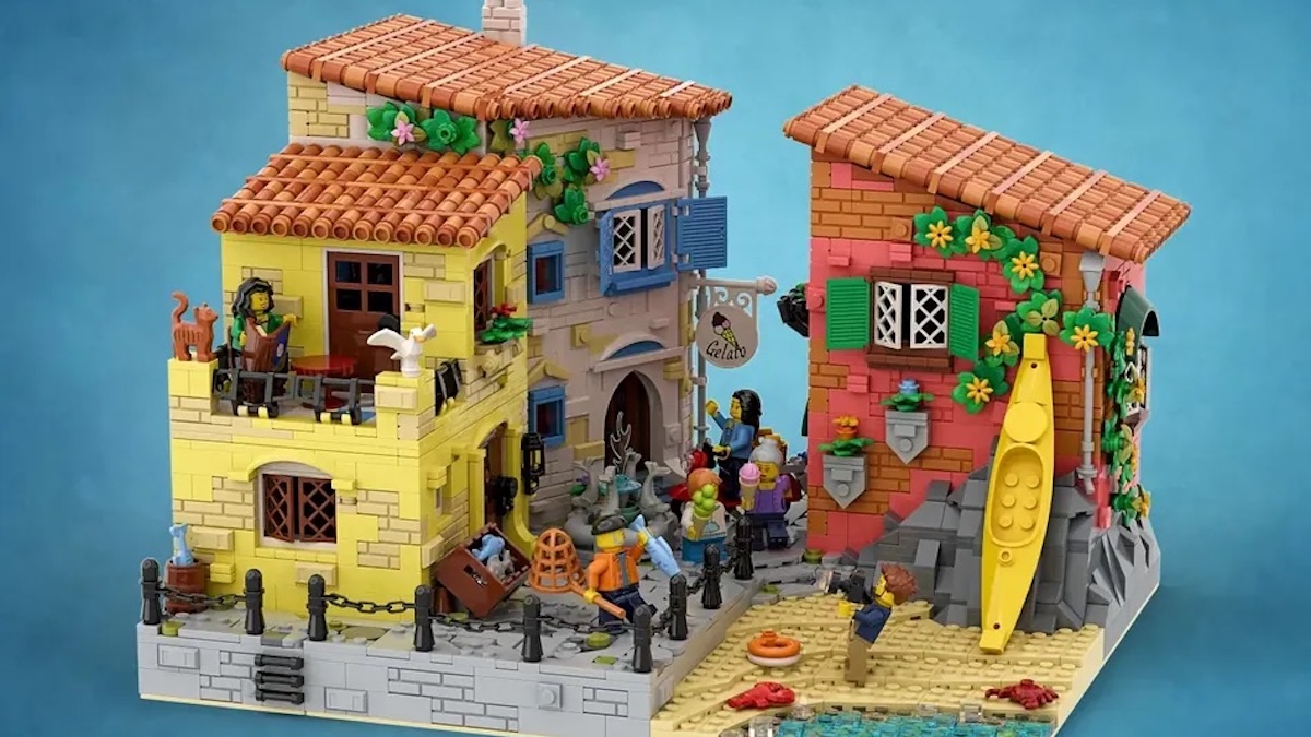 LEGO Ideas 21359 The Italian Riviera now rumoured to retail for a little less