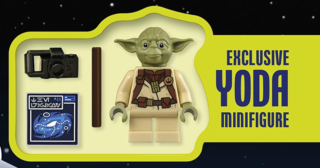 LEGO Yoda explorer star wars book minifigure