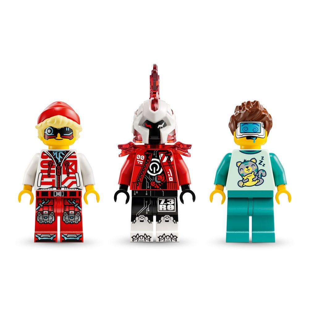 71497 LEGO Coopers Tiger Mech und Zero s Hot Rod Auto 5