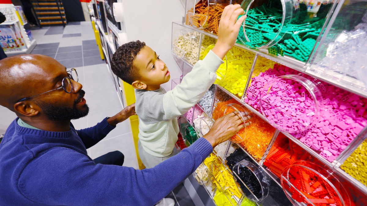 LEGO is about to reach a major milestone with its branded stores