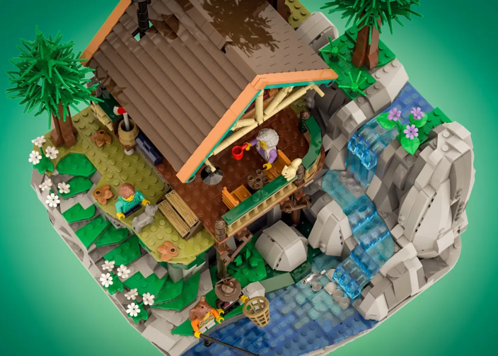 LEGO Ideas river lodge 4 1024x731