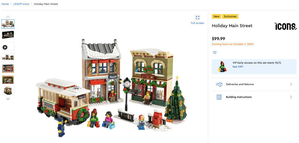 LEGO Winter Village 10308 Holiday Main Street LEGO dot com 1024x492