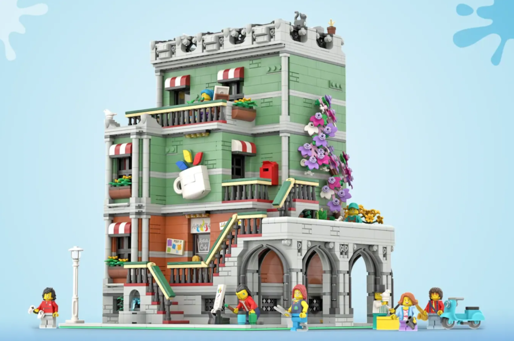 LEGO Ideas artist cafe university 1 1024x680