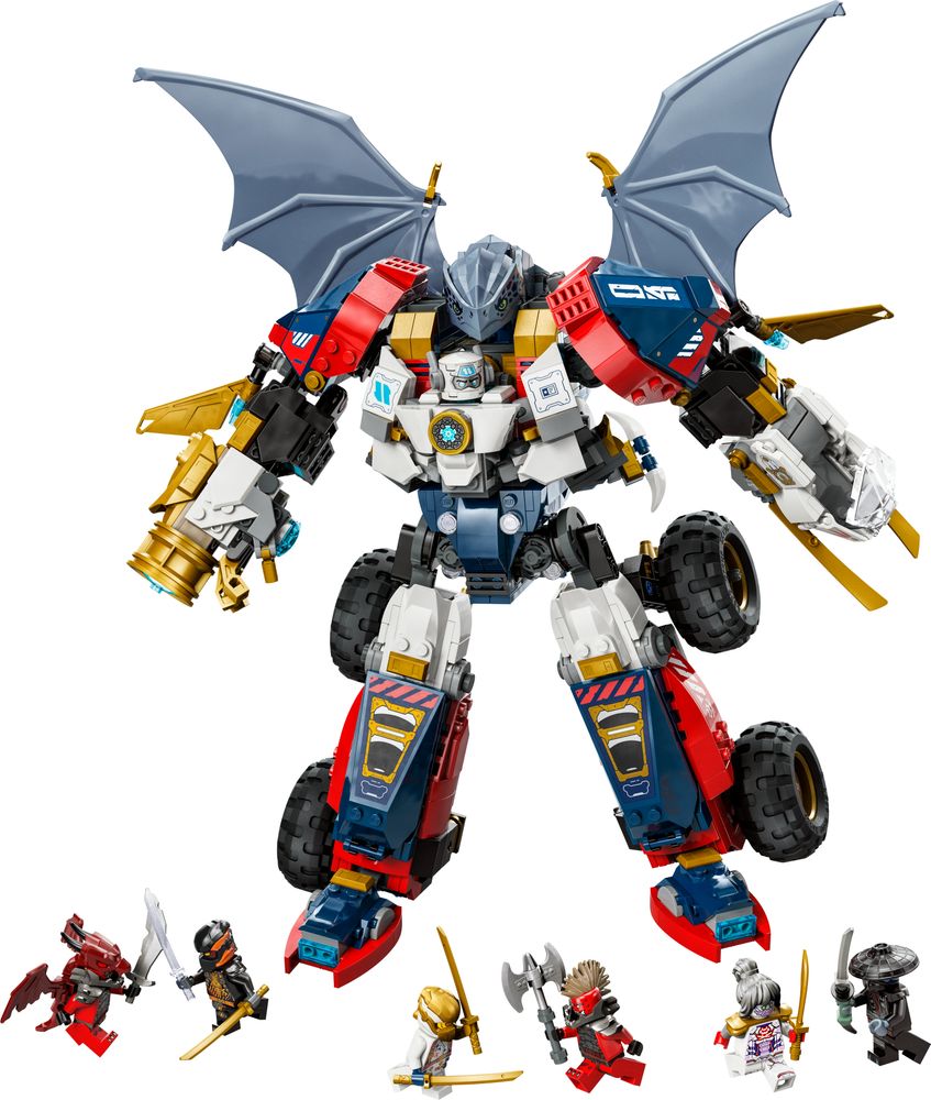 LEGO NINJAGO 71834 Zanes Ultra Combiner Mech 3