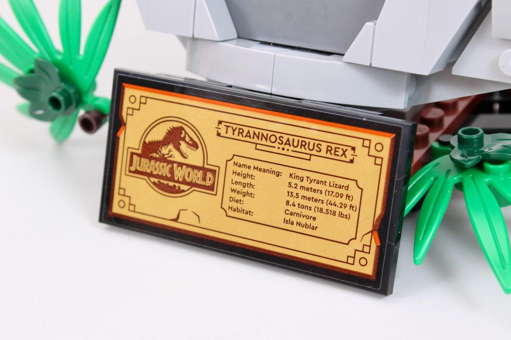 LEGO Jurassic World 76964 Dinosaur Fossils T. rex Skull review 8 1024x683