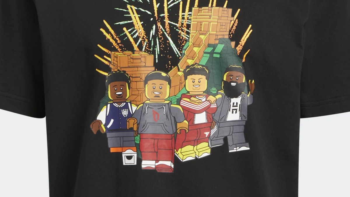 New Adidas x LEGO NBA world shirts revealed