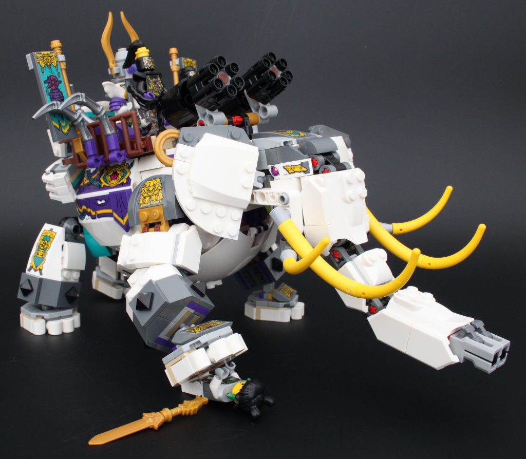 LEGO Monkie Kid 80043 Yellow Tusk Elephant review 31 1024x894