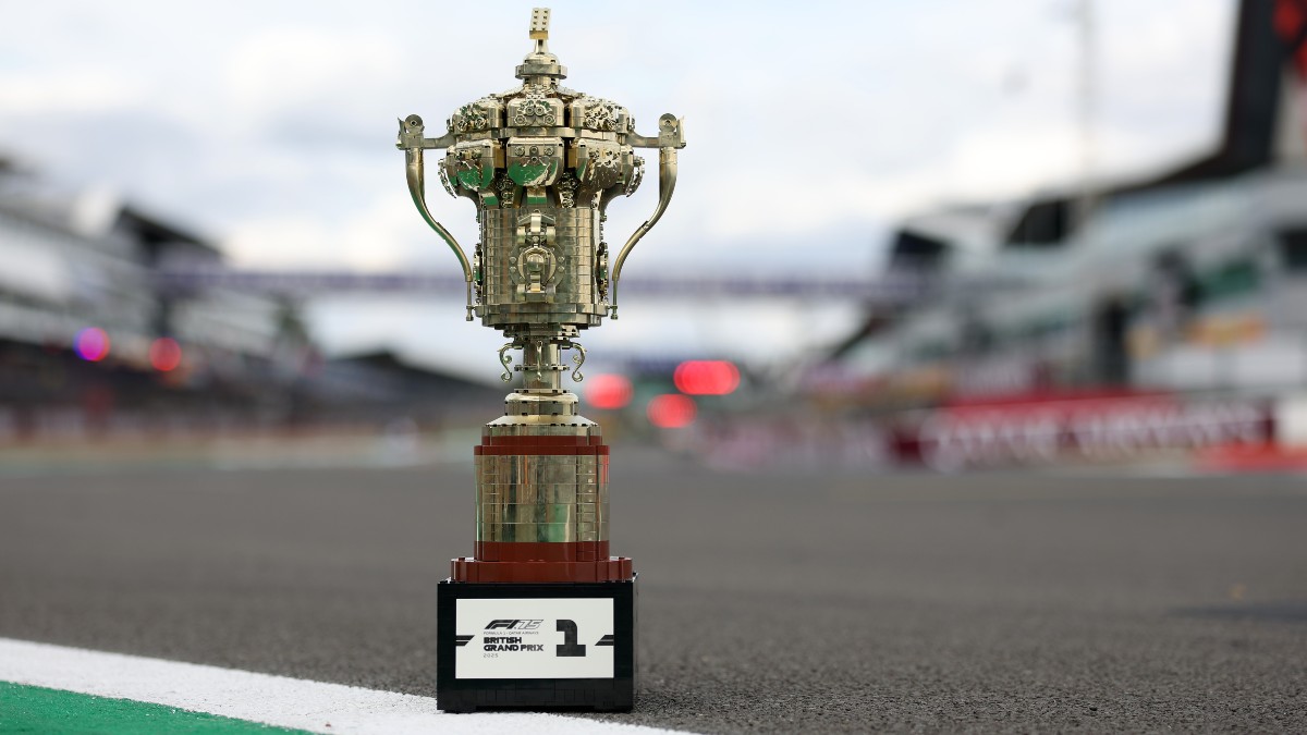 LEGO Formula 1 trophies revealed for British Grand Prix