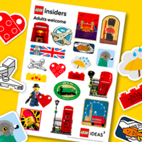LEGO Insiders 21347 red london telephone box cutouts