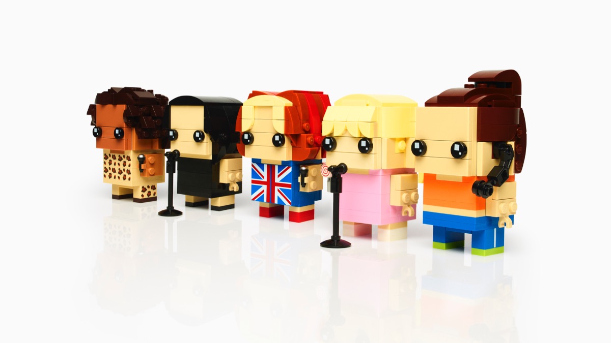The first LEGO Spice Girls BrickHeadz models are available today