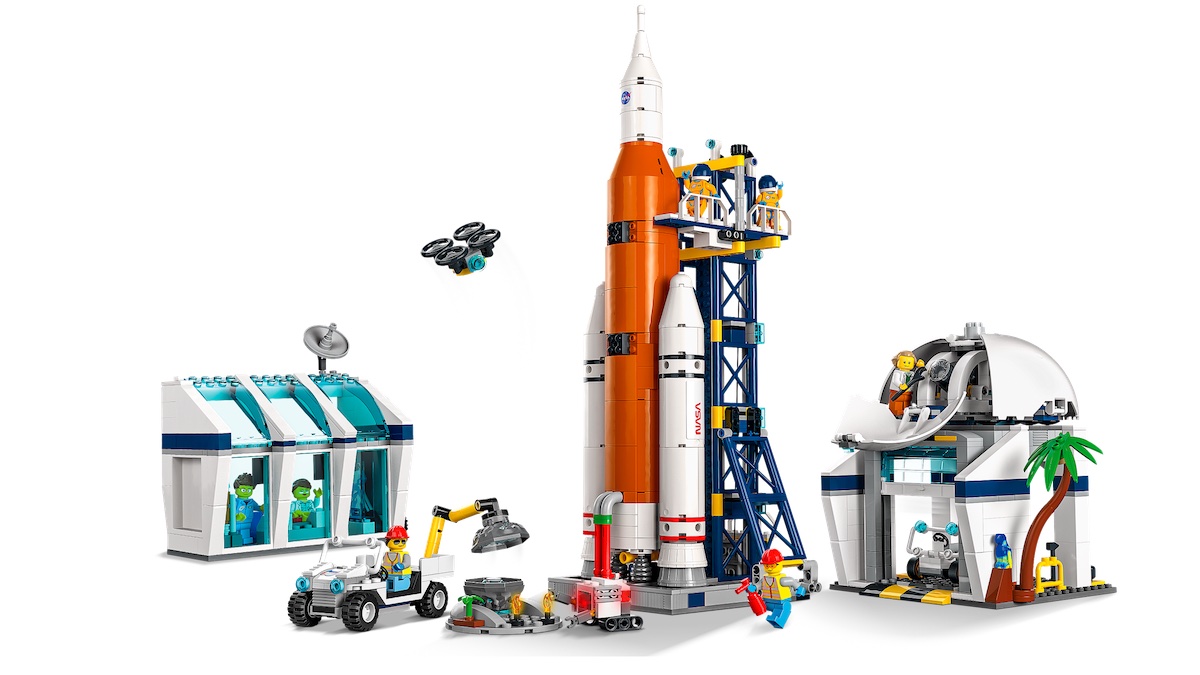 Save a third on LEGO City 60351 Rocket Launch Centre with Argos