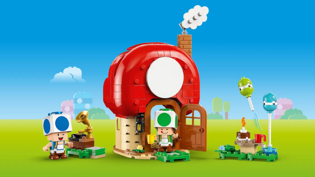 LEGO Super Mario 72041 Party at Toads House 1024x576