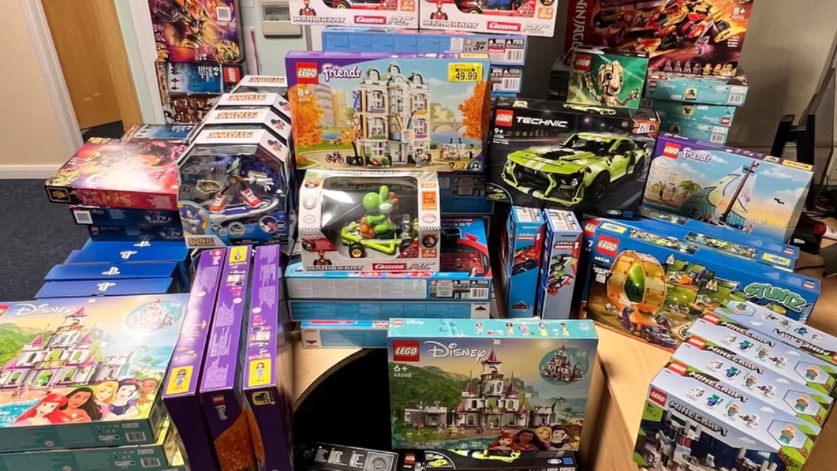 Three men sentenced for stealing LEGO sets worth more than £4,000