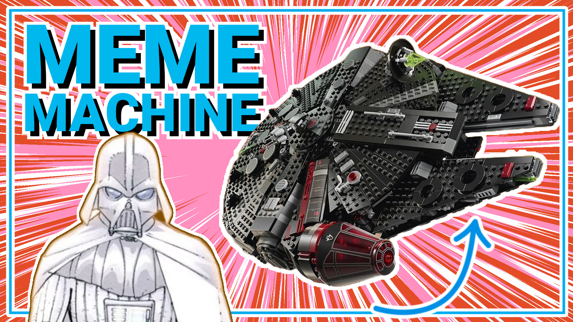LEGO Star Wars Dark Falcon is a Trojan Horse for memes