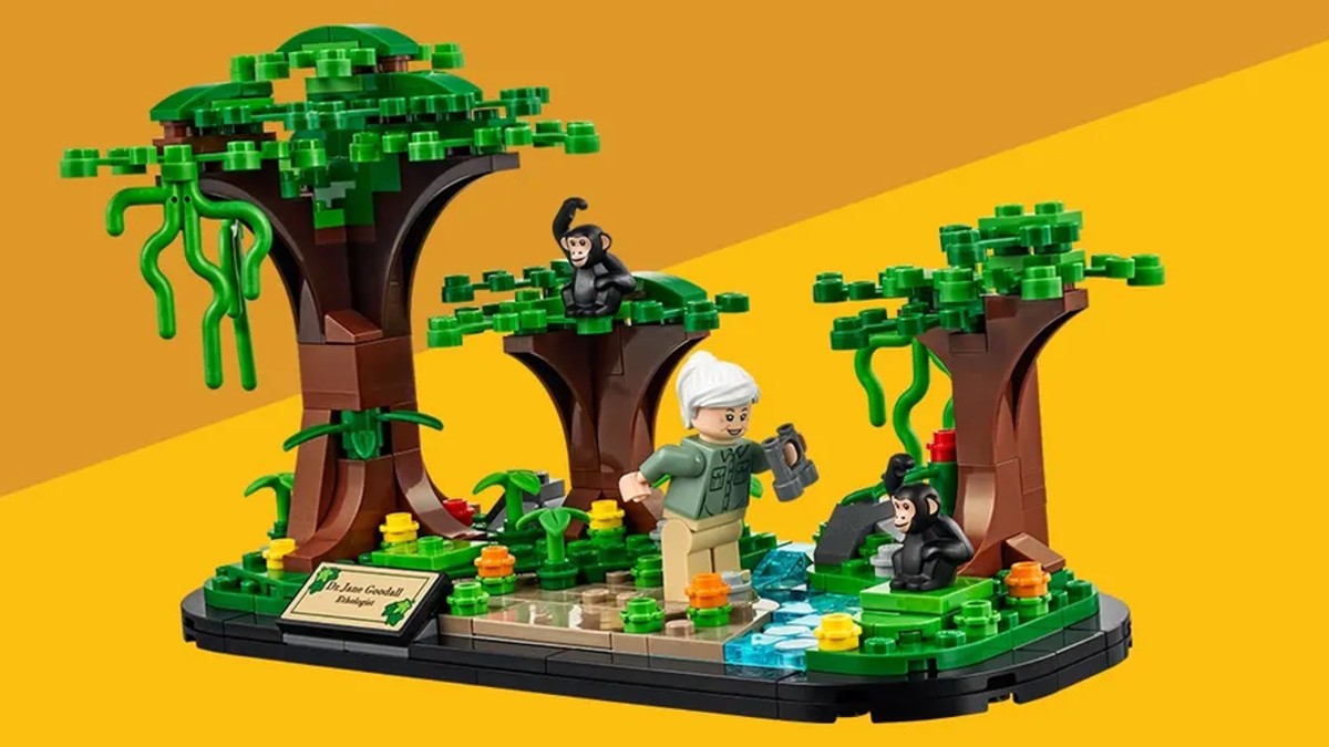 LEGO 40530 Jane Goodall Tribute GWP confirmed for March 2022