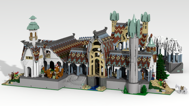 ANDUIN1970 LEGO Ideas LotR Rivendell 1