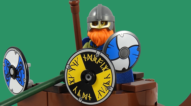 LEGO Collectible Minifigures Series 20 vignettes: Viking