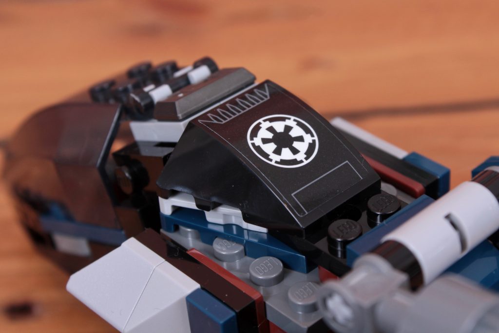 LEGO Star Wars 40755 Imperial Dropship vs. Rebel Scout Speeder review 10 1024x683