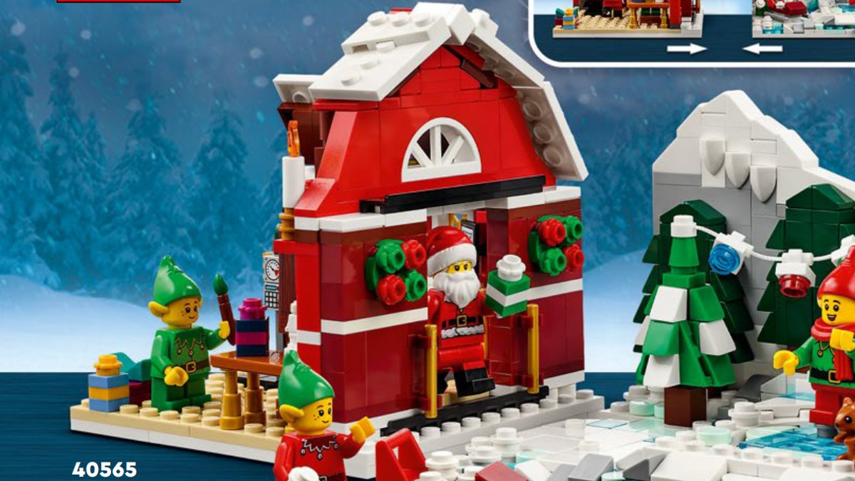 LEGO 40565 Santa’s Workshop Christmas GWP revealed