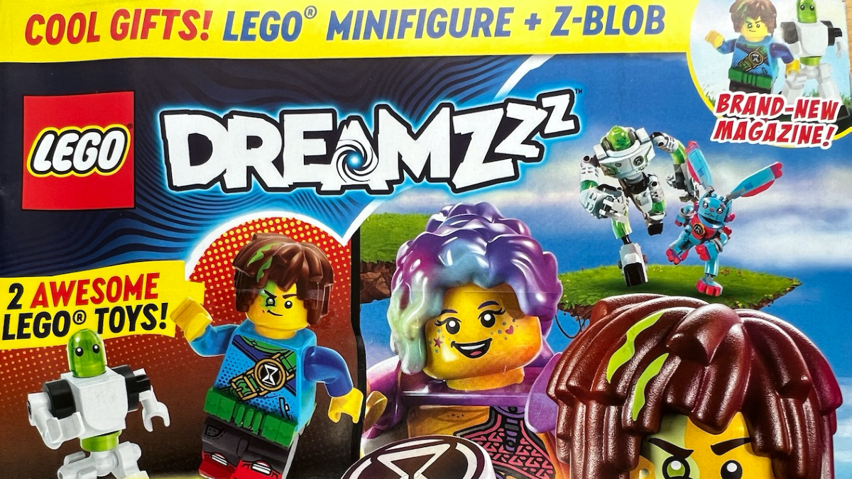 The official LEGO DREAMZzz magazine is now available in the UK