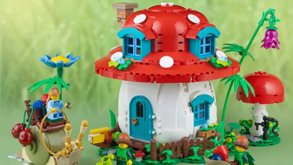LEGO Ideas mushroom house featured 1024x576