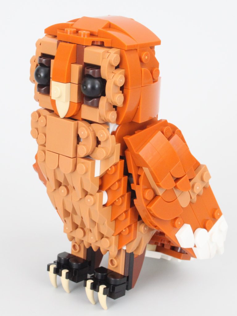 lego creator 3 in 1 31154 forest animals red fox review owl model 8 768x1024