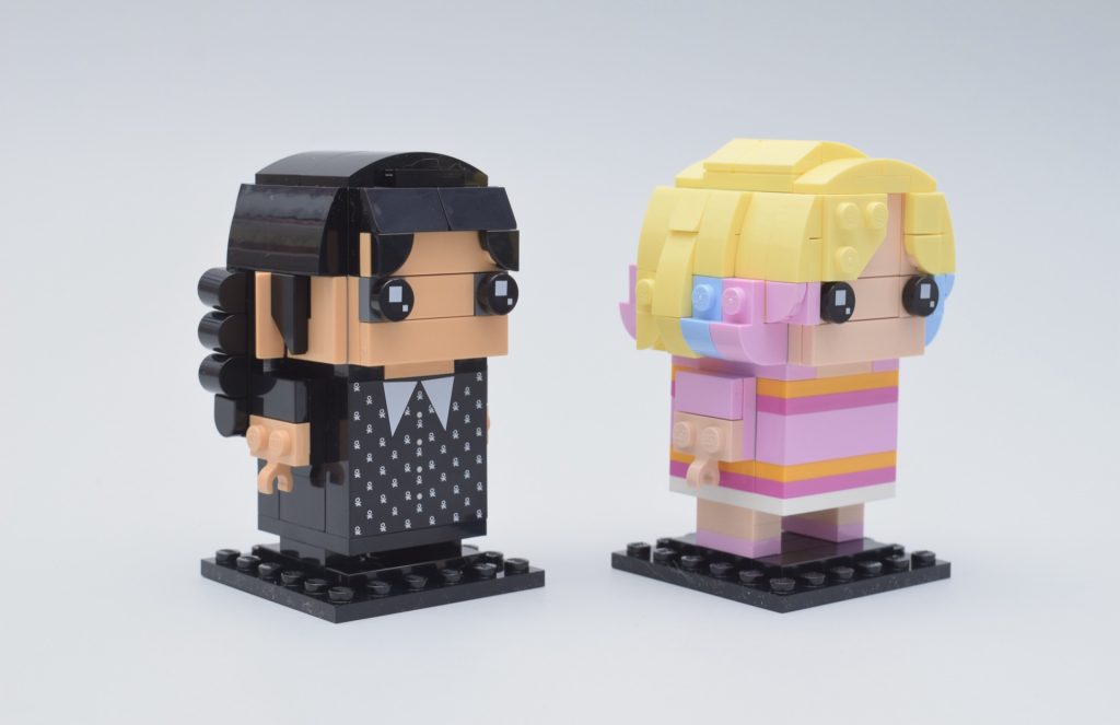 LEGO BrickHeadz 40750 Wednesday Enid review 2 1024x663