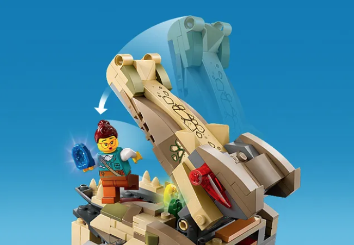 LEGO City 60692 The Lost Crocodile Temple 2