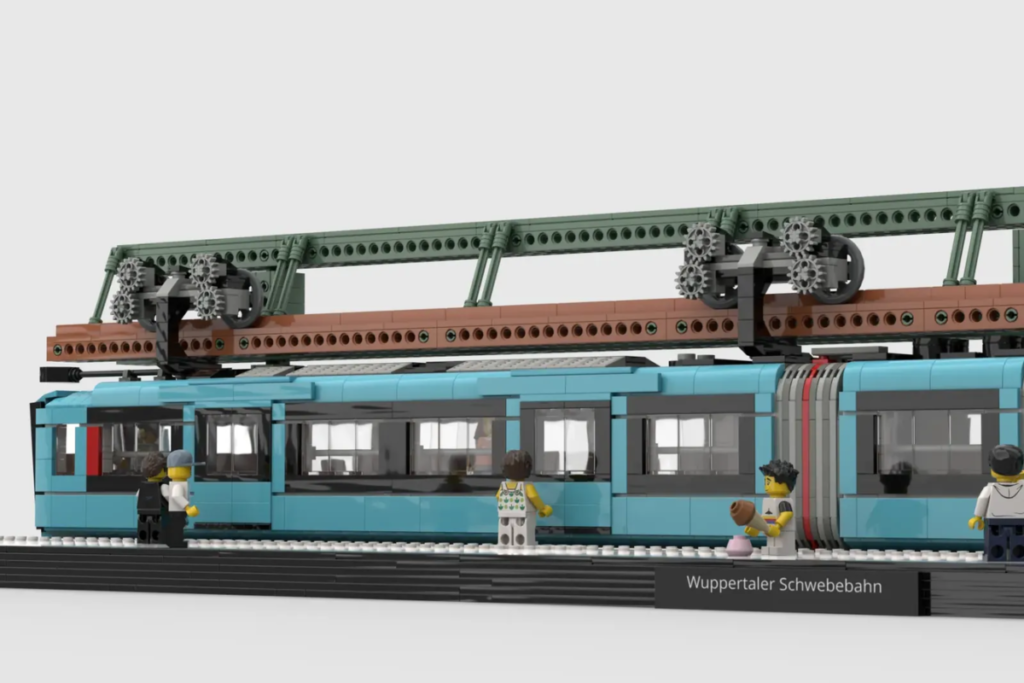 LEGO Ideas Wuppertal Suspension Railway 6 1024x683