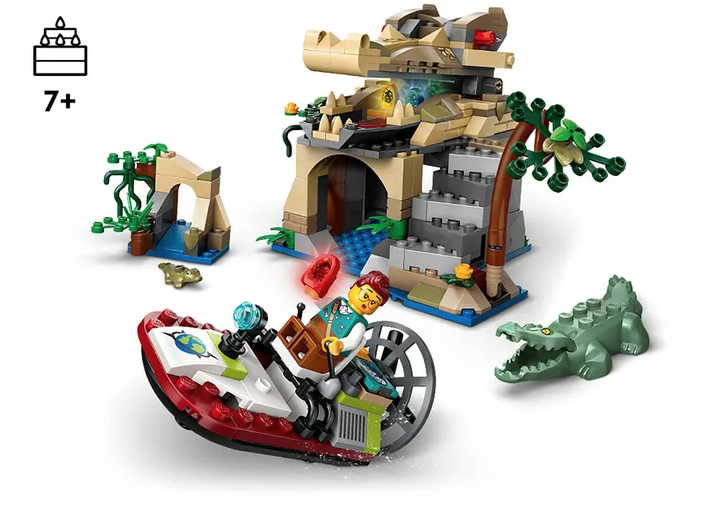 LEGO City 60692 The Lost Crocodile Temple
