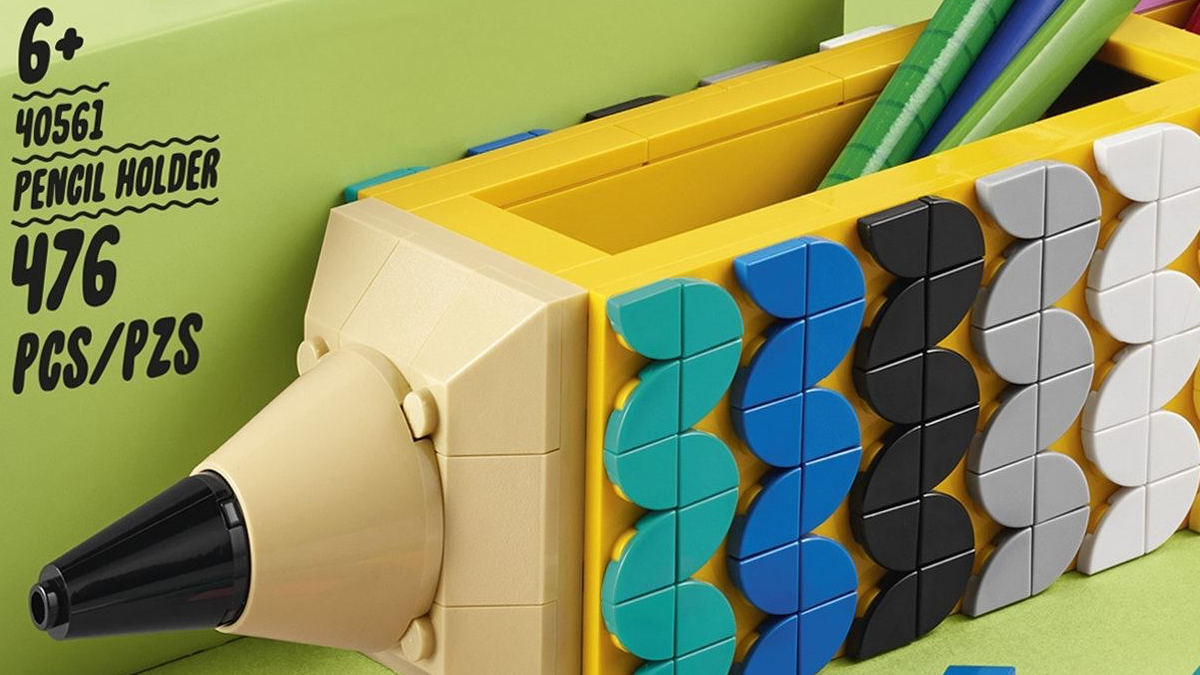 LEGO DOTS 40561 Pencil Holder GWP available now