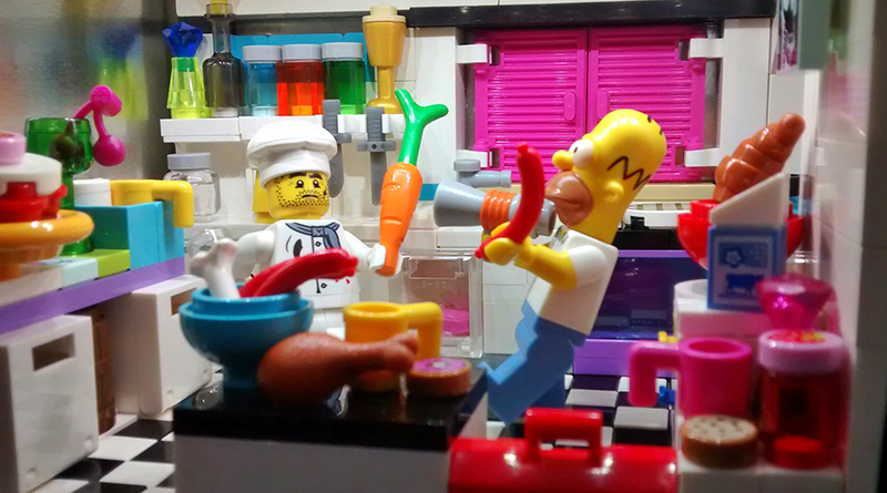 Brick Pic of the Day: Kitchen chaos