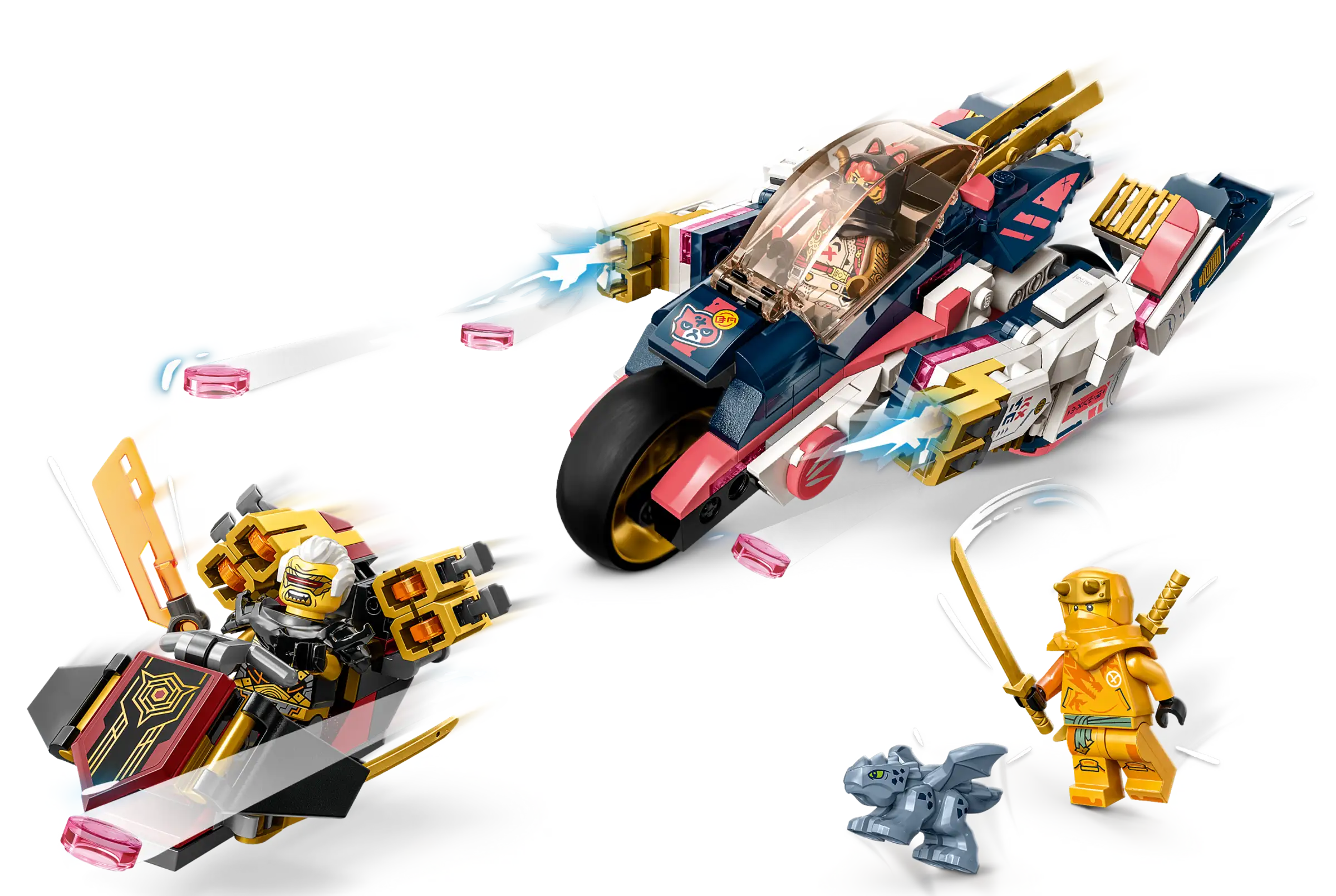 LEGO NINJAGO 71792 Soras Transforming Mech Bike Racer 3