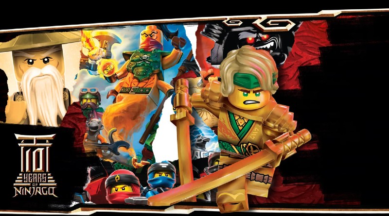 LEGO NINJAGO decade webpage launched to celebrate tenth anniversary