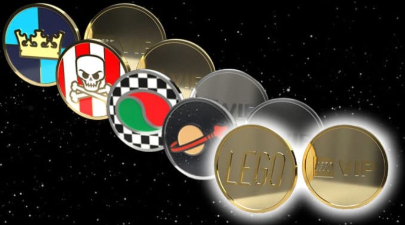 More details on the return of the LEGO VIP collectible coins