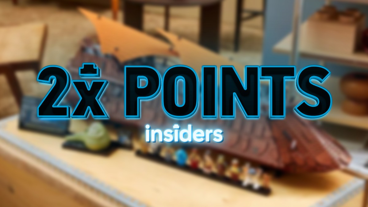 Last chance for double LEGO Insiders points