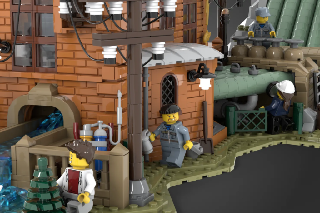 LEGO Hydroelectric Power Plant 8 1024x682