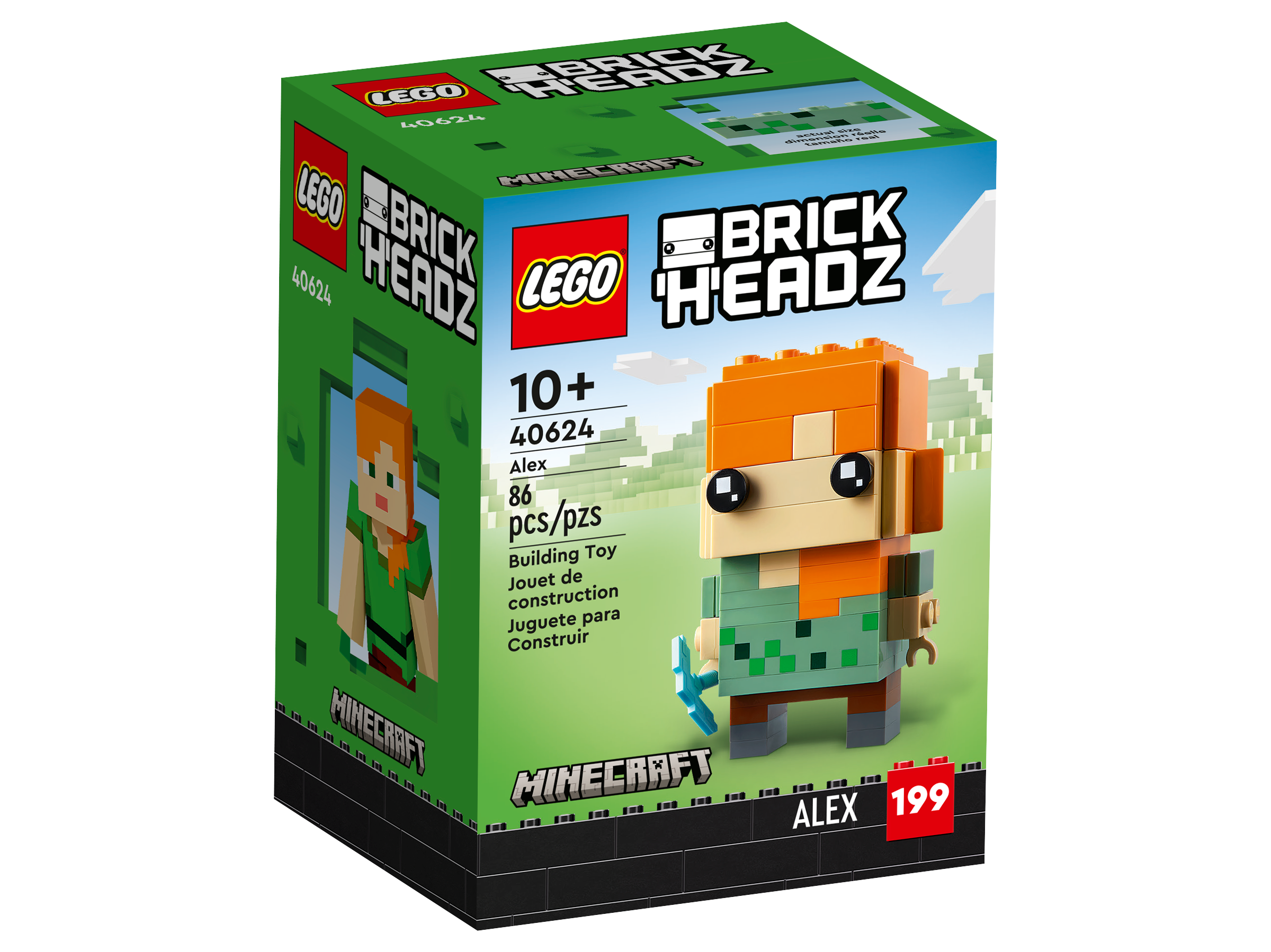 LEGO BrickHeadz Minecraft 40624 Alex 1