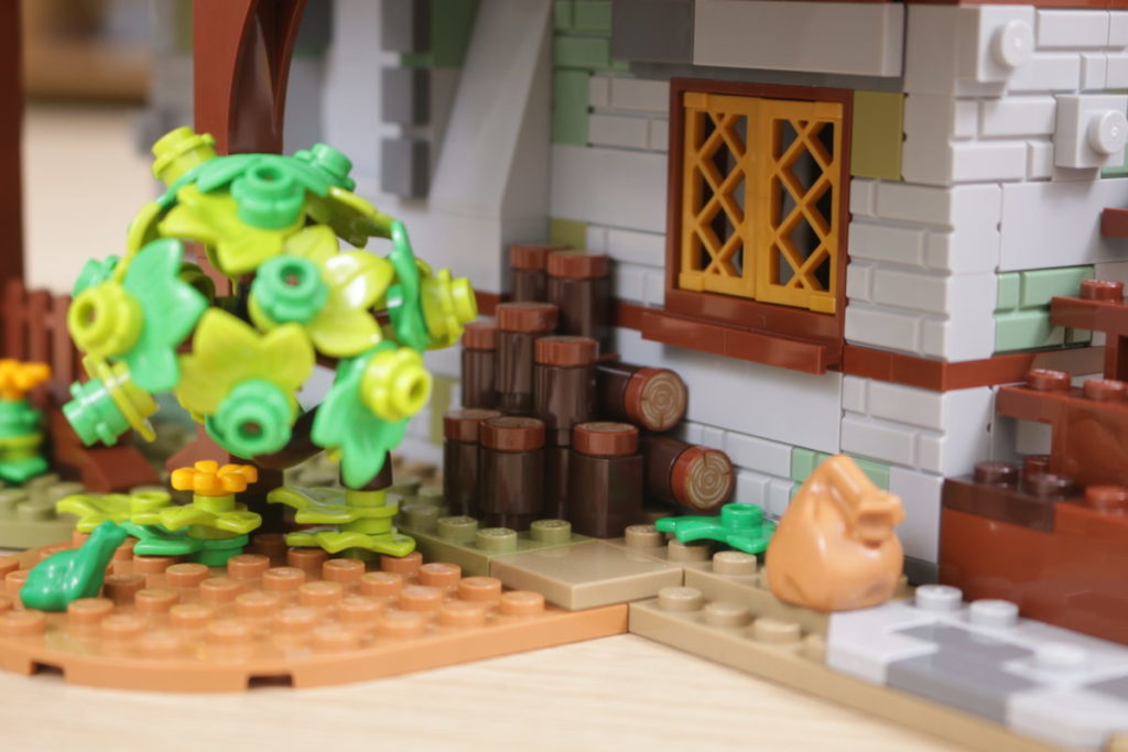 Rebuilding LEGO Ideas 21318 Medieval Blacksmith with Rebrickable 21 1024x683