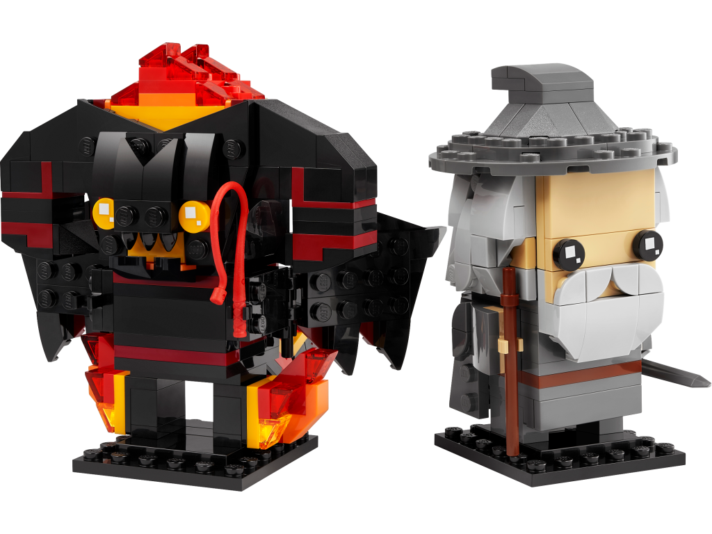 LEGO BrickHeadz The Lord of the Rings 40631 Gandalf the Grey Balrog 1024x768