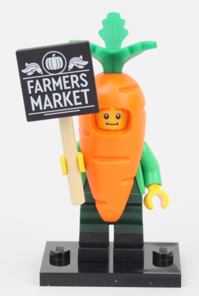 LEGO Collectible Minifigures 71037 Series 24 review Carrot Mascot 2 688x1024
