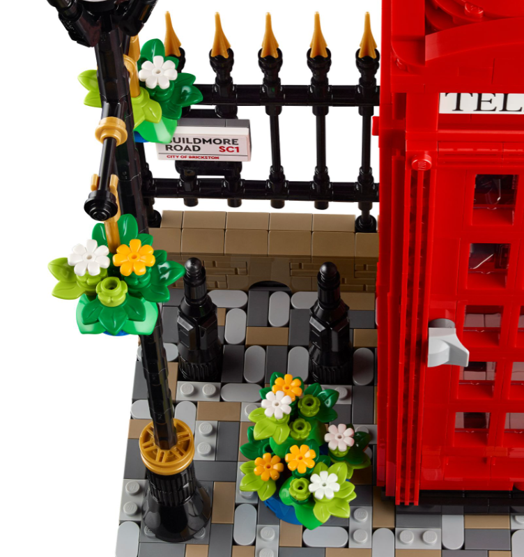 LEGO Ideas 21347 red london telephone box no postbox