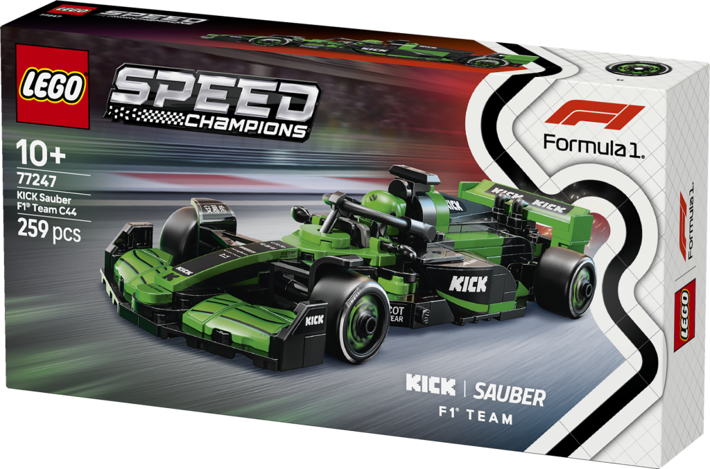 LEGO Speed Champions 77247 KICK Sauber F1 Team C44 Race Car 1 1024x677